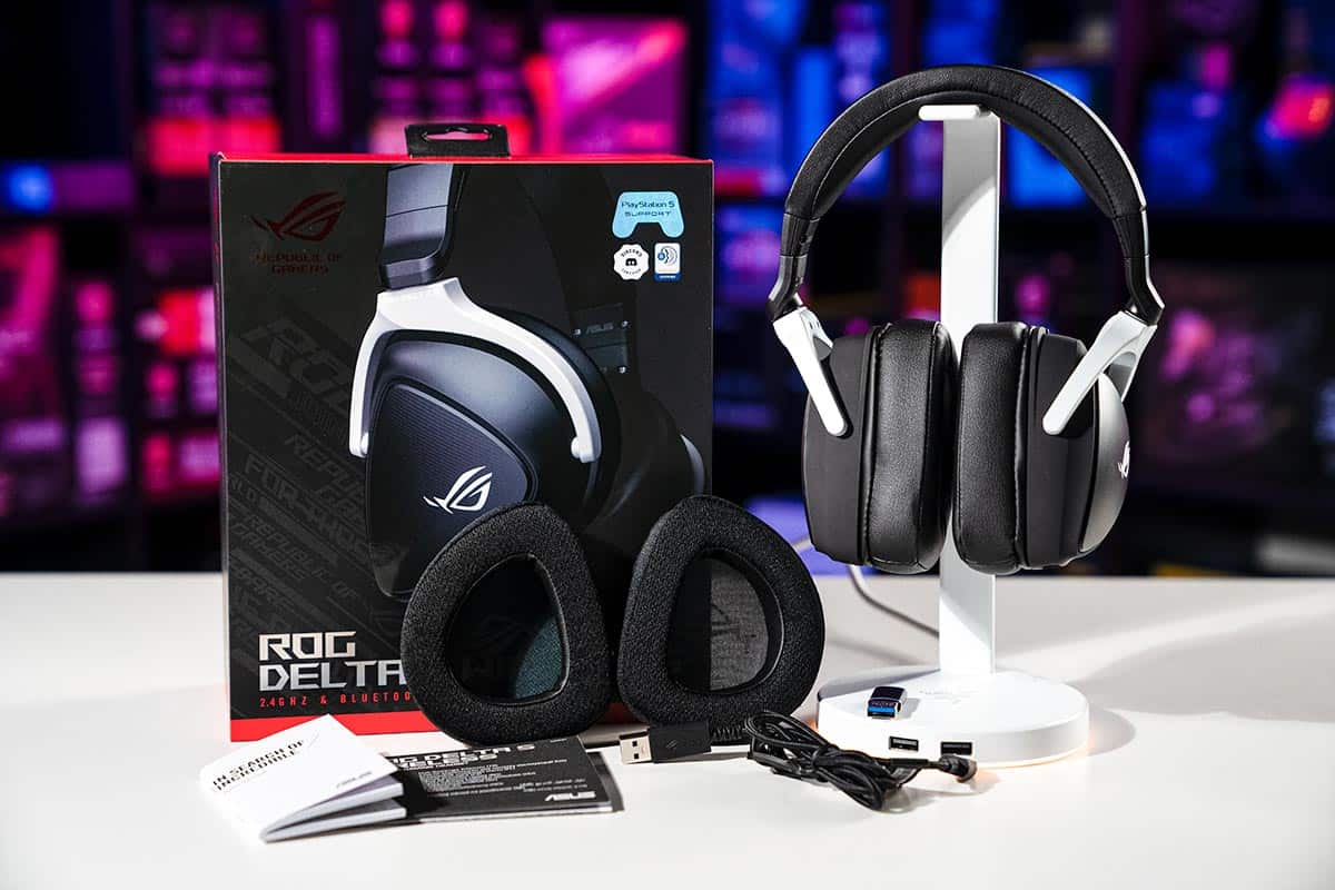 ASUS ROG Delta S Wireless Gaming Headset 5