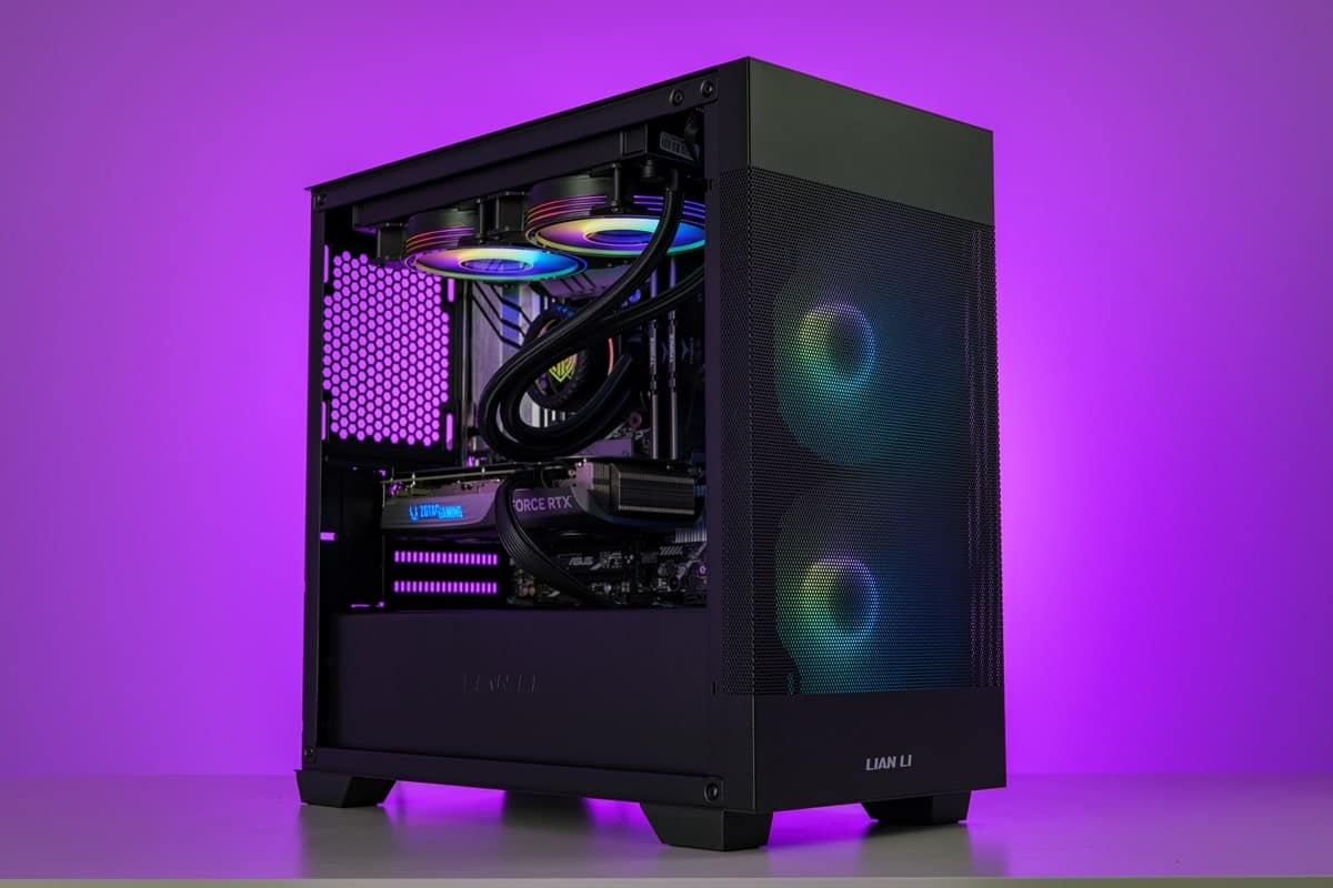 OcUK PC build Karambit purple min